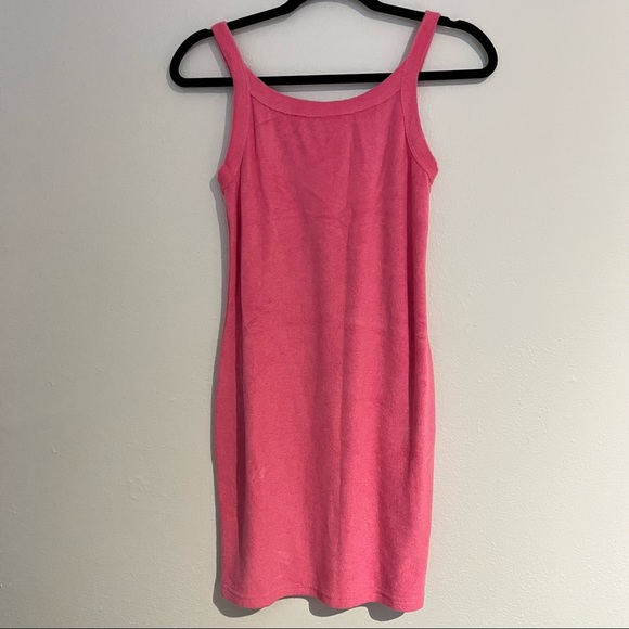 L.A. Hearts Pink Terry Cloth Mini Dress - Picture 4 of 7